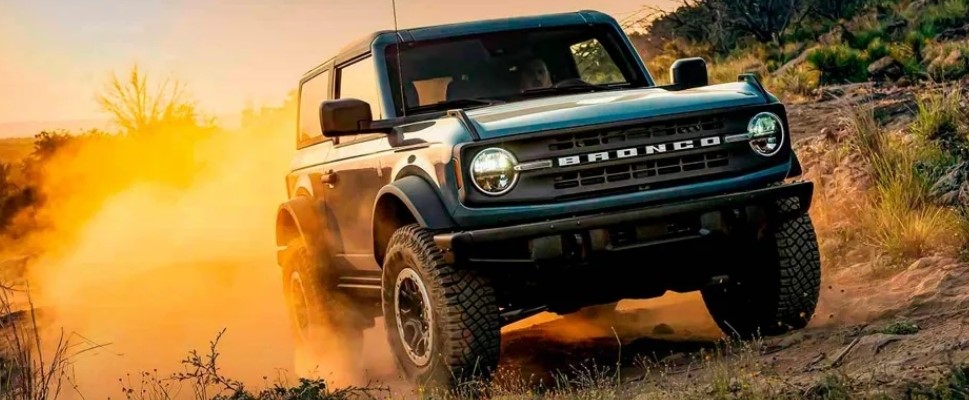 Ford Bronco conquering the wilderness 