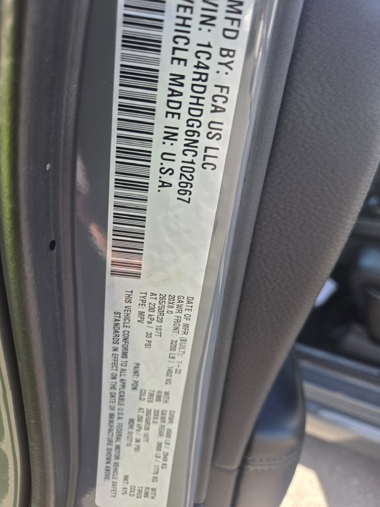 2022 Dodge Durango GT Plus