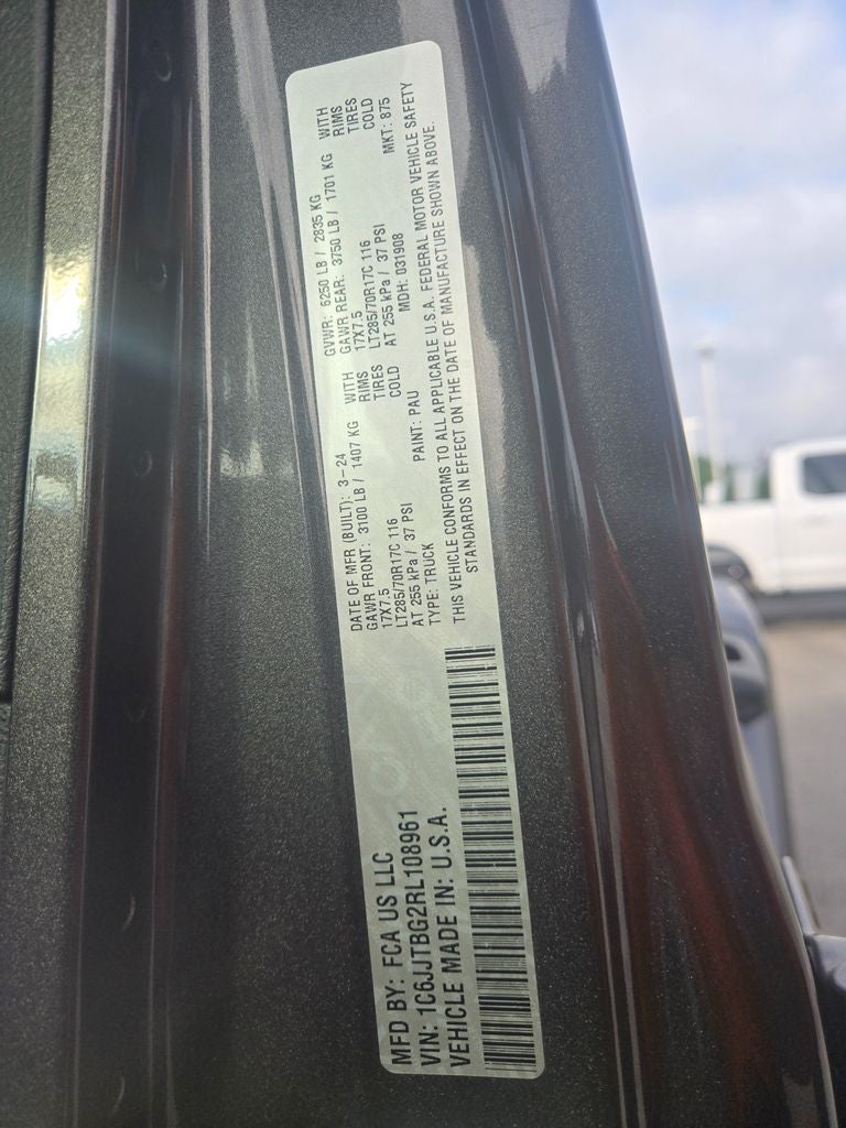 2024 Jeep Gladiator Rubicon X Package