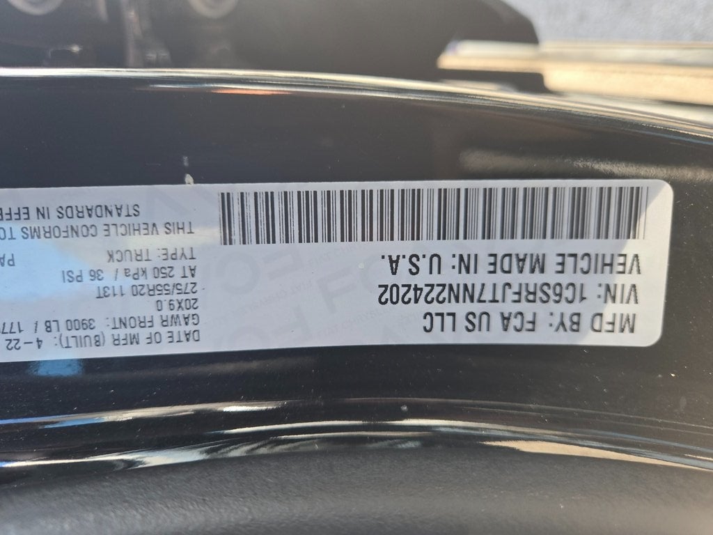 2022 RAM 1500 Laramie