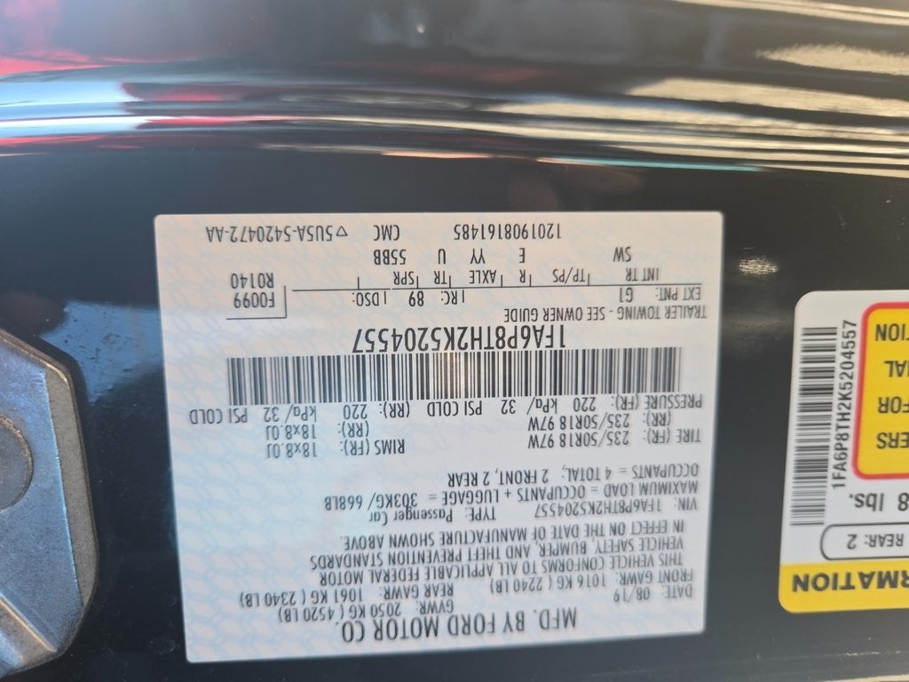 2019 Ford Mustang EcoBoost Premium