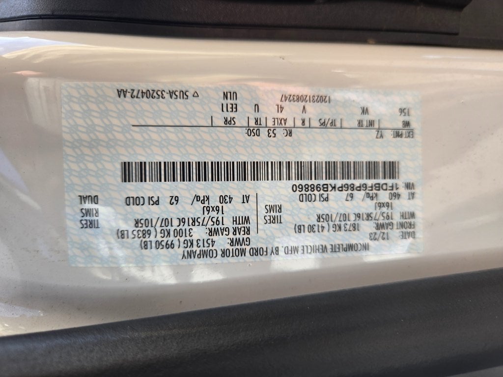 2023 Ford Transit-350 Base 12' Box Van