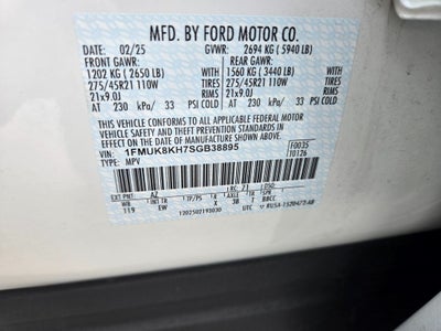 2025 Ford Explorer ST-Line