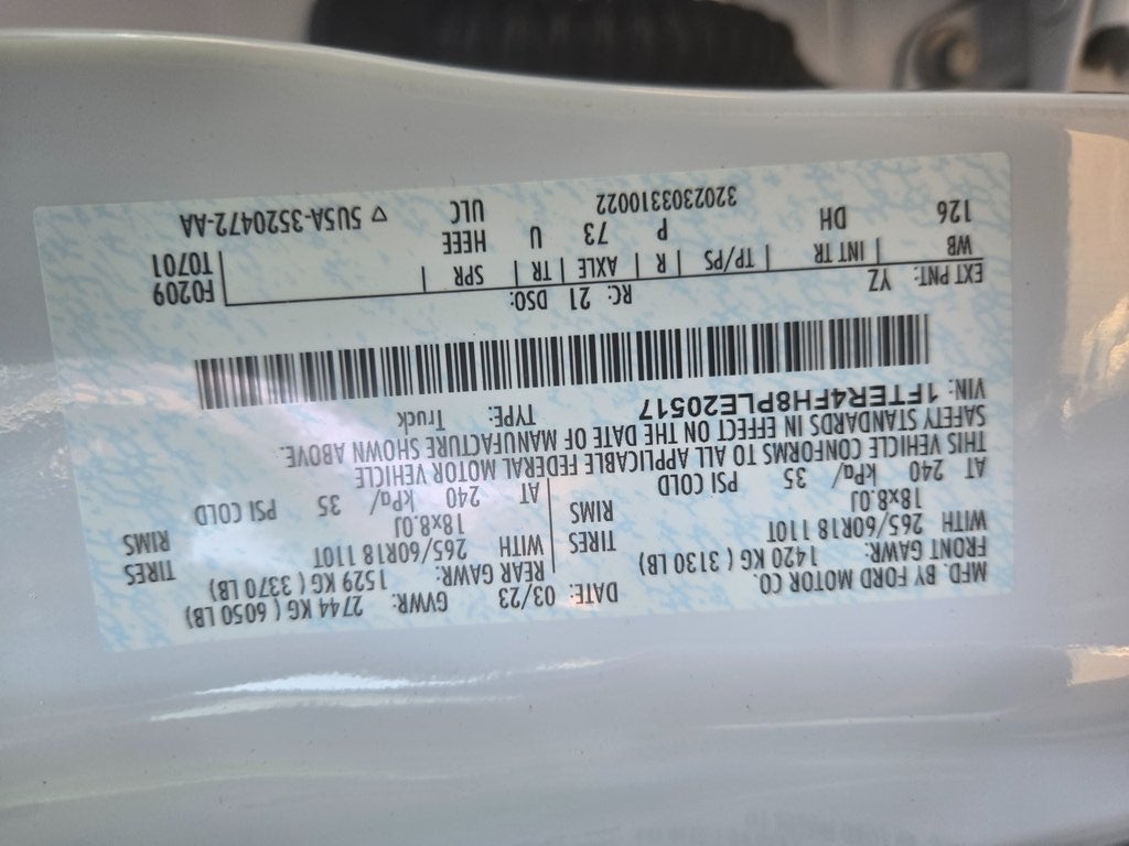 2023 Ford Ranger Lariat