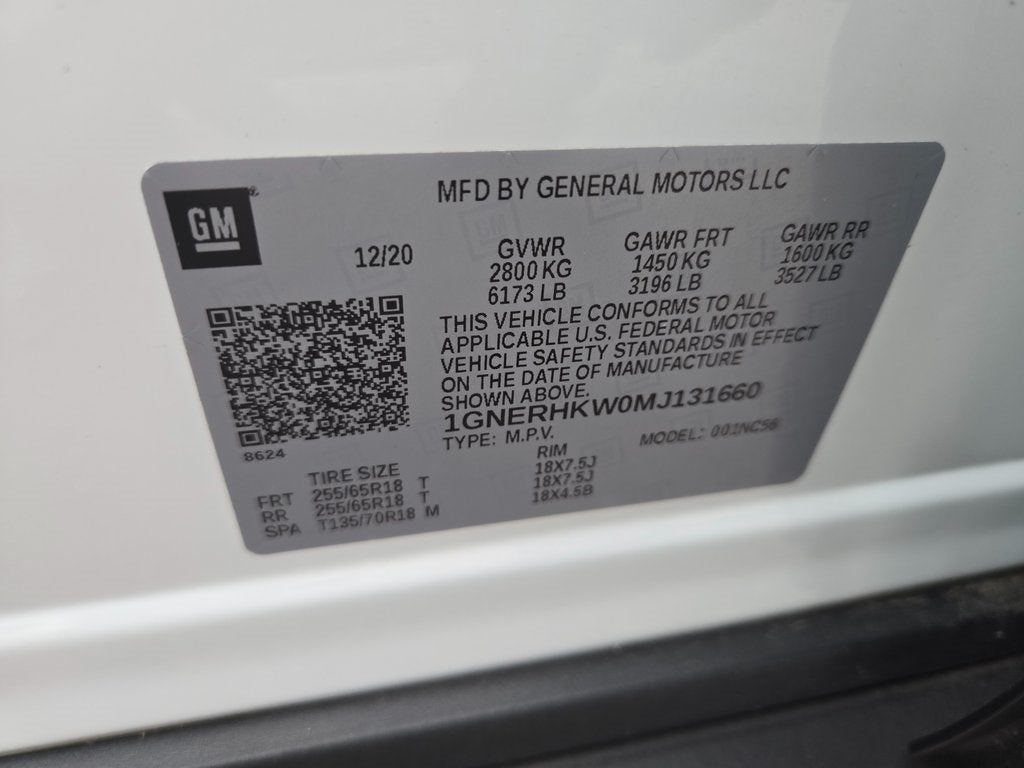 2021 Chevrolet Traverse LT Leather