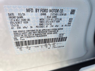 2026 Ford Maverick XLT