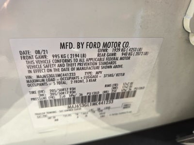 2021 Ford EcoSport SE